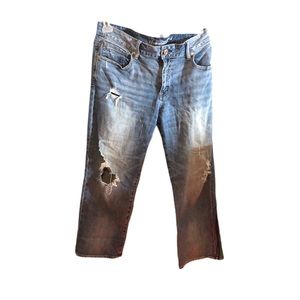 American Eagle Distressed Boy Fit Jeans 14